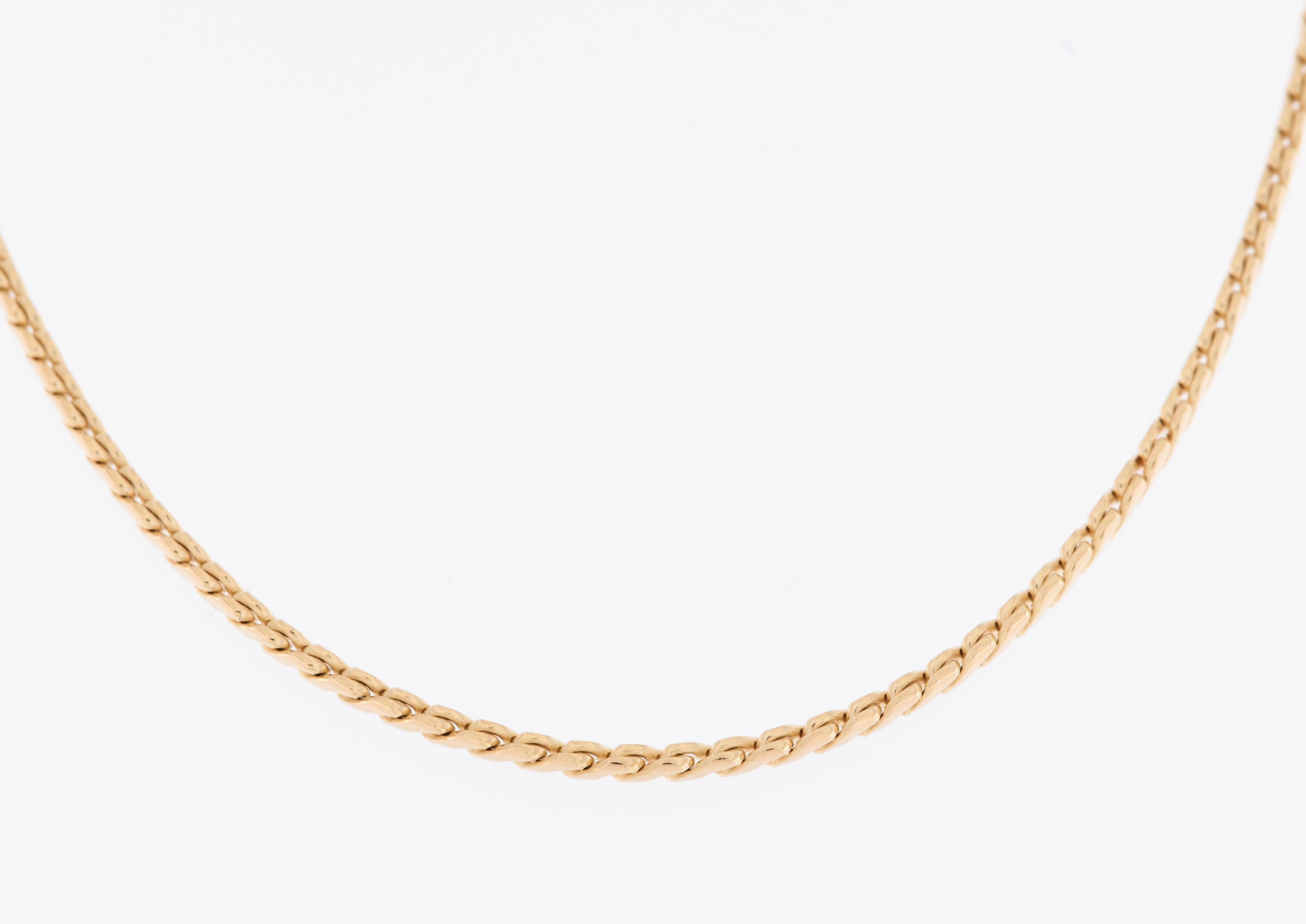 Contemporary CARTIER 18kt Yellow Gold Chain