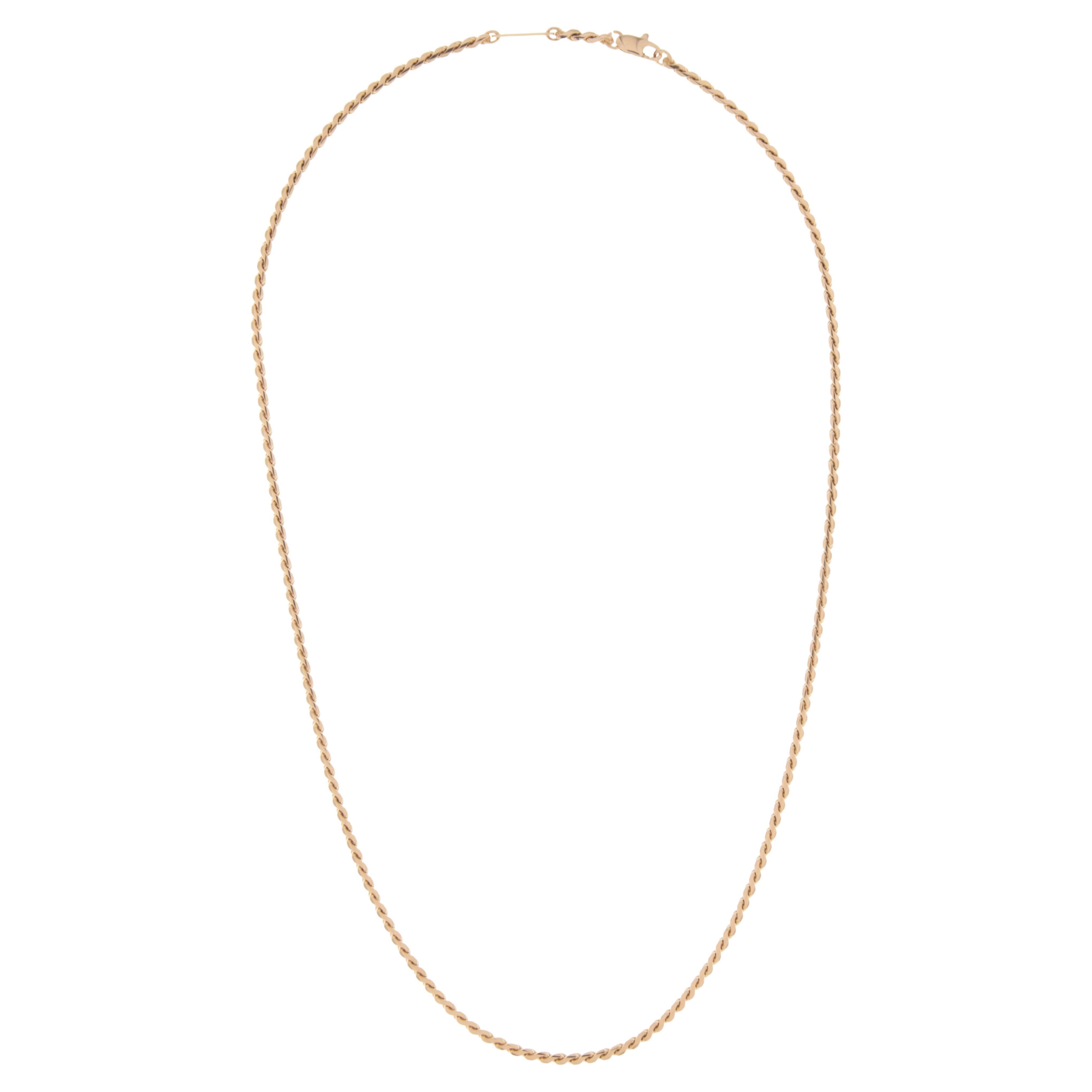 CARTIER 18kt Yellow Gold Chain