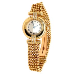 Cartier 18kt Yellow Gold Colisee Bracelet Watch