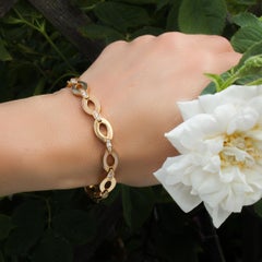 Cartier 18kt Yellow Gold Diamond Set Bracelet from the Diadea Collection