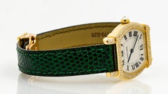 Montre Cartier Tortue Chinoise en or jaune 18 carats