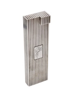 CARTIER 1935 Paris Art-Deco-Schreibtisch Club Petrolfeuerzeug aus 925 Sterlingsilber, Art déco