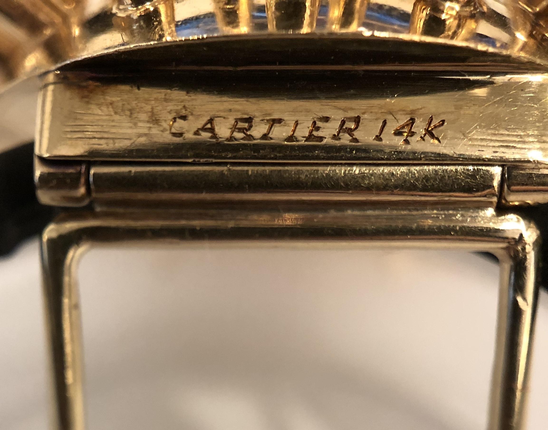 Women's Cartier 1950s Gold 