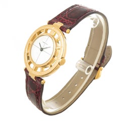 Cartier Yellow Gold Helm Manual Wristwatch, 1950s