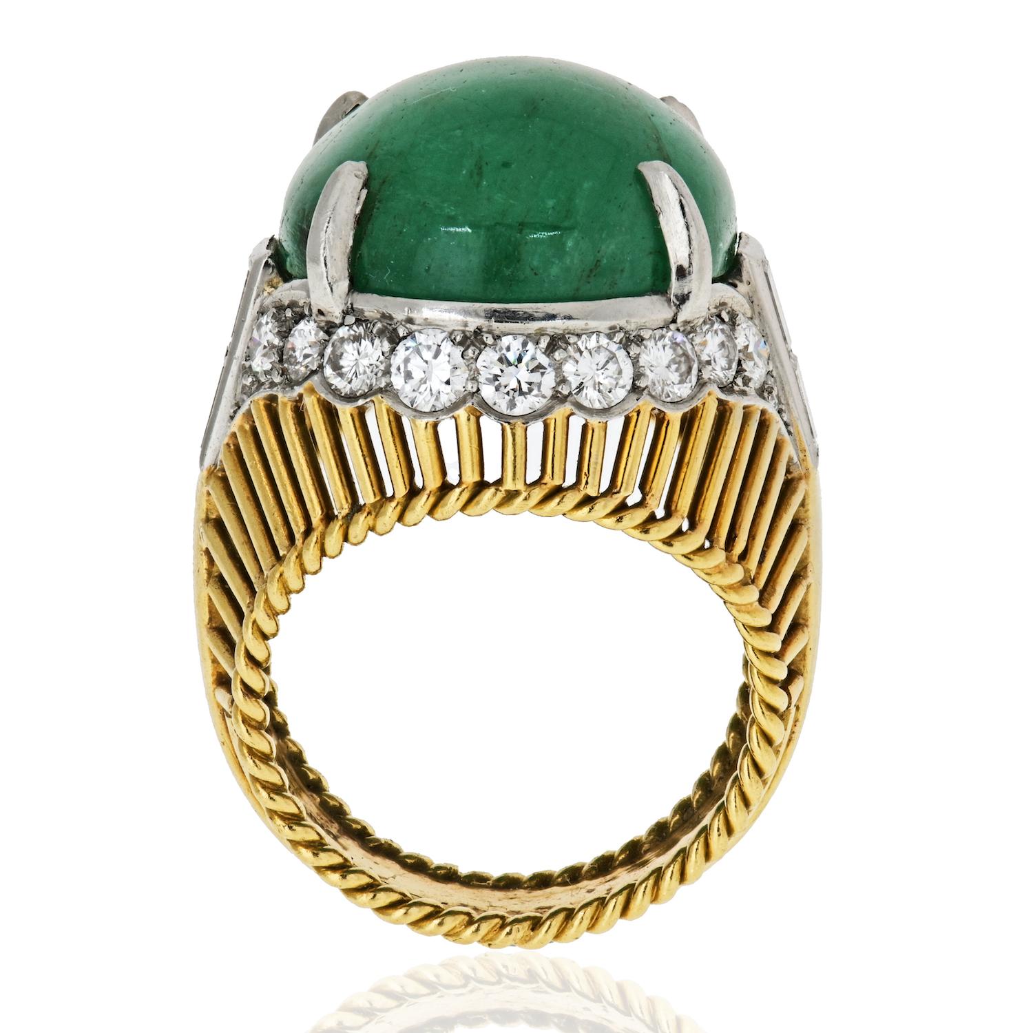 cartier green ring