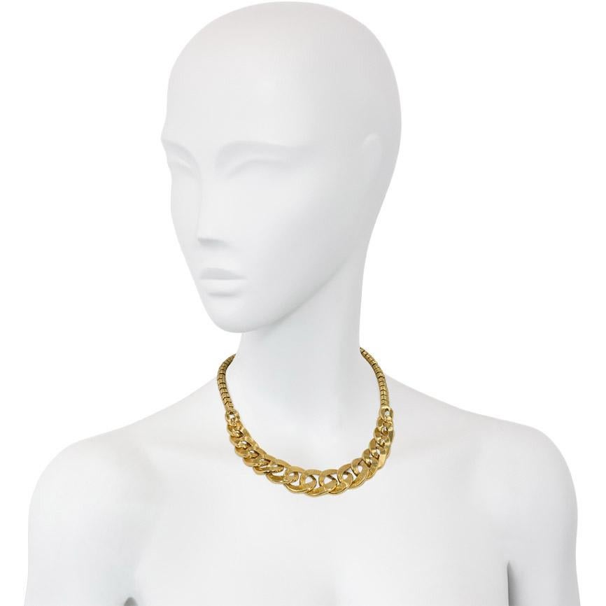 Cartier 1960s Gold Graduated Curb Link 