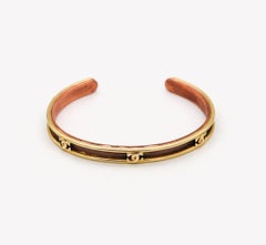 Cartier 1970 Limited Edition Sabona Cuff Bracelet 18Kt Yellow Gold & Pure Copper