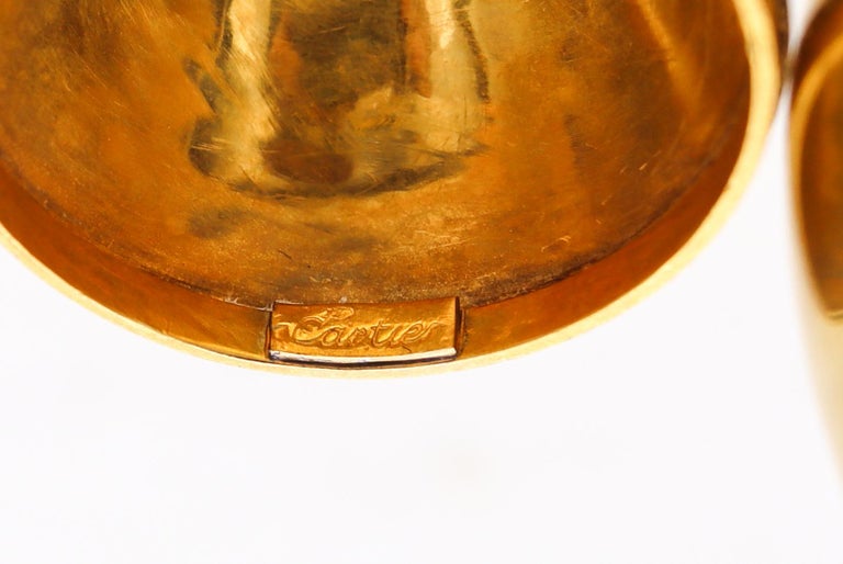 Cartier 1970 London Easter Egg Box Sautoir Necklace in 18kt Gold and ...