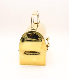 Cartier 1970 New York Portafoglio Lunch-Box in oro 18 carati su sterlina