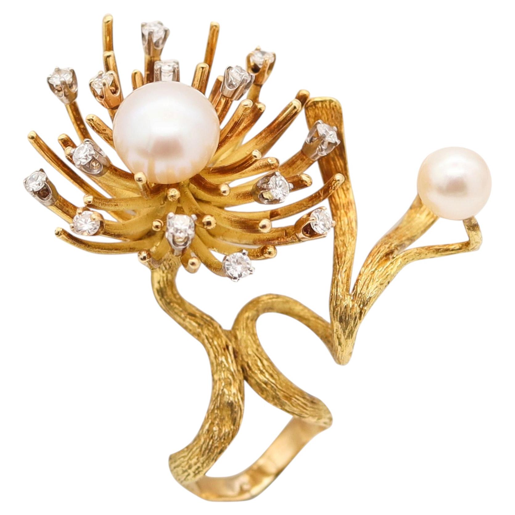What does a white pearl ring symbolize?