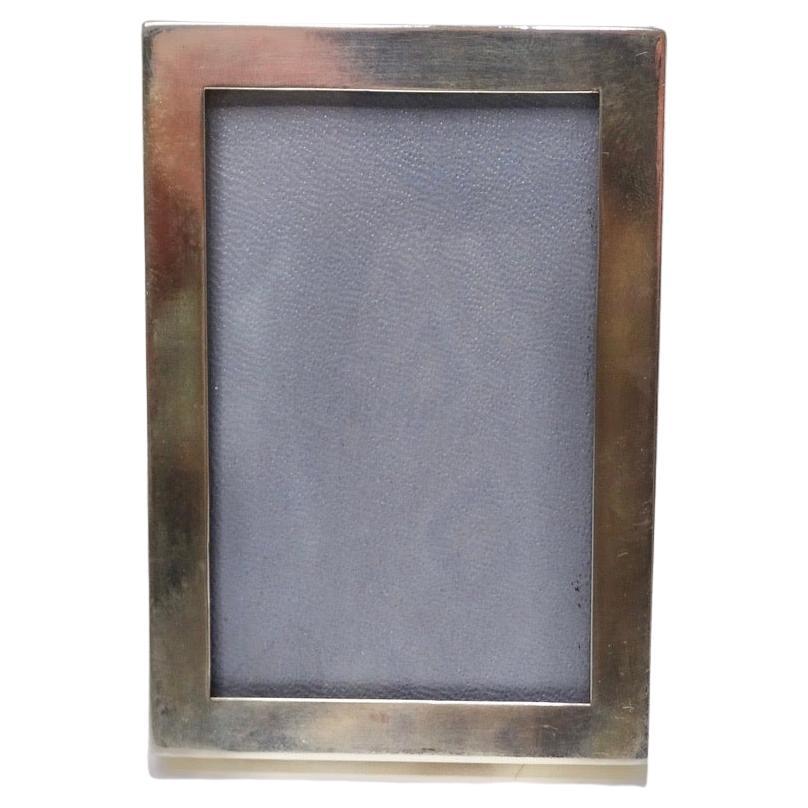 Your search for the perfect vintage picture frame ends here! Cartier has you covered with this stunning sterling silver picture frame in the perfect miniature size circa 1970s! This classic silver picture frame is the perfect way to spice up your