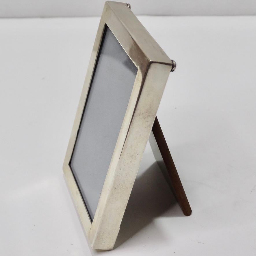 Cartier 1970s Silver Picture Frame In Good Condition In Scottsdale, AZ