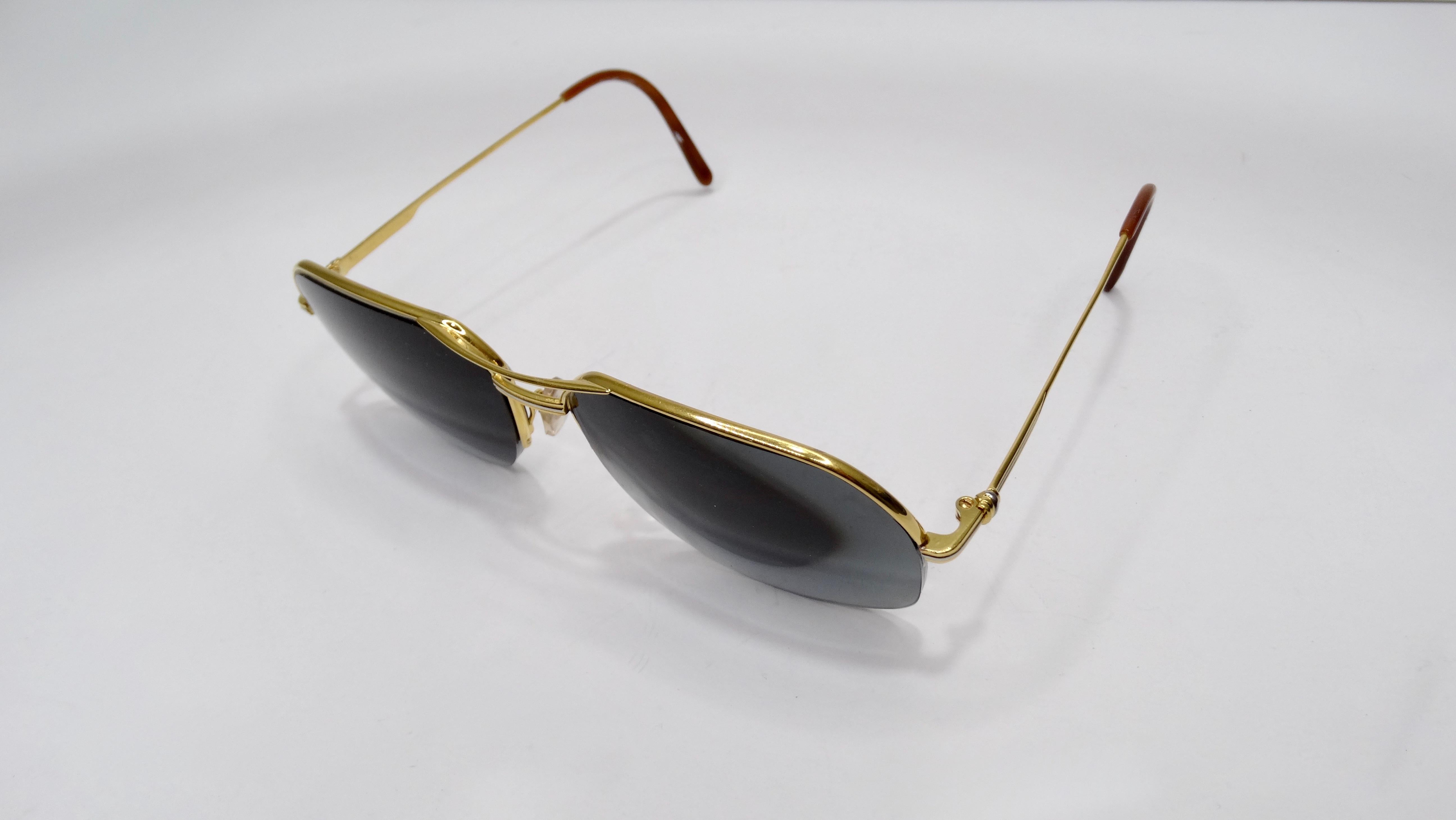 Cartier 1980s Orsay Aviator-Sonnenbrille im Angebot 2