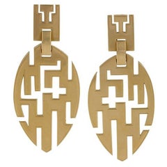 Cartier 1990s Gold Earrings