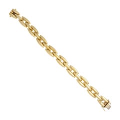 Cartier 1990s Maillion Panther Gold Bracelet