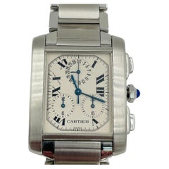 Cartier 2303 Tank Franchaise Chronoflex Quartz Men’s. large Watch 