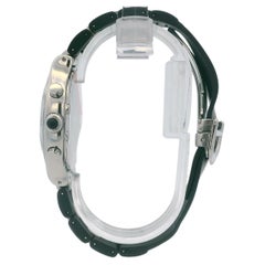 Cartier 21 Chronoscaph W10125U2 Stainless Steel & Rubber Watch