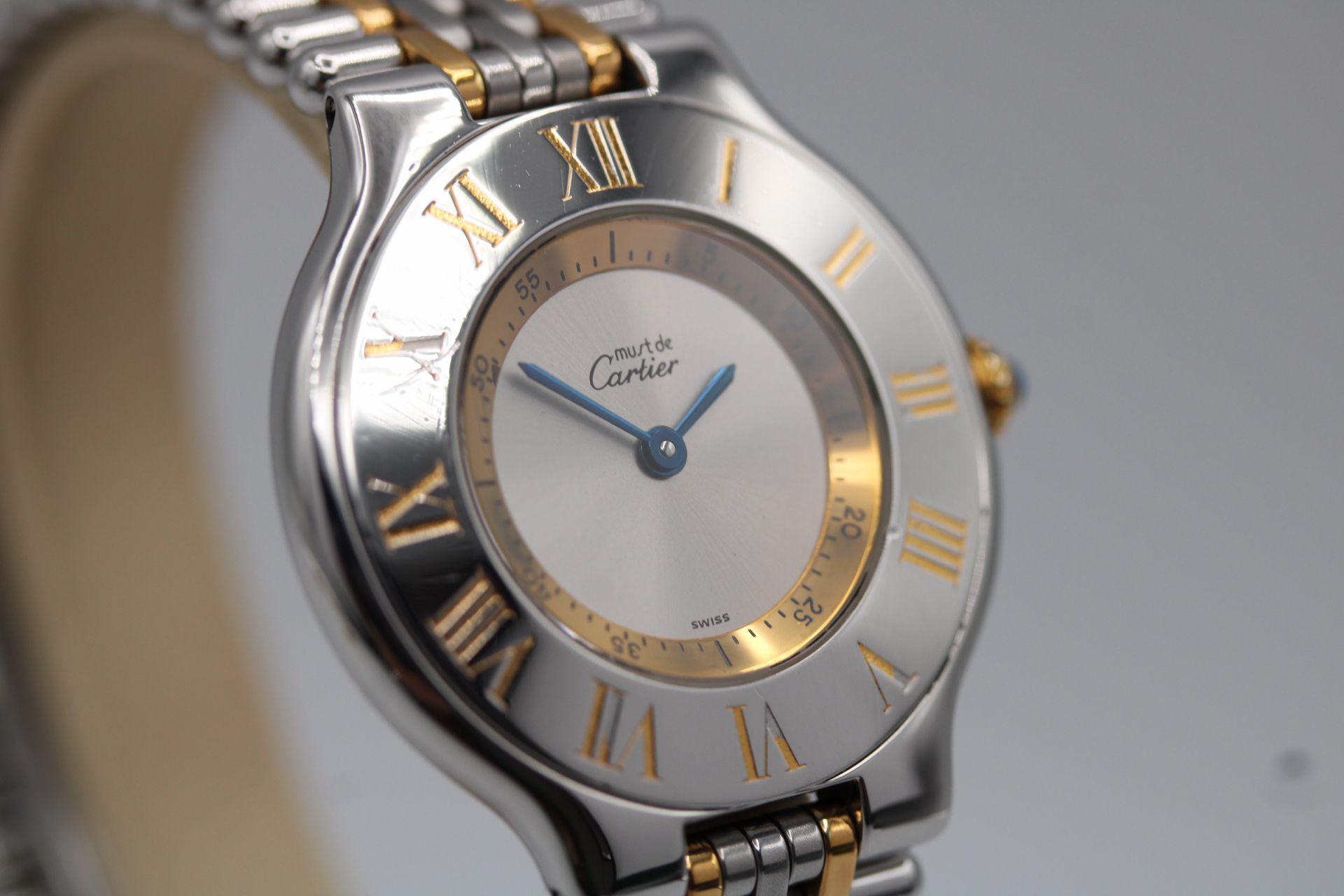 Cartier 21 Must de Cartier 1330 In Good Condition For Sale In London, GB
