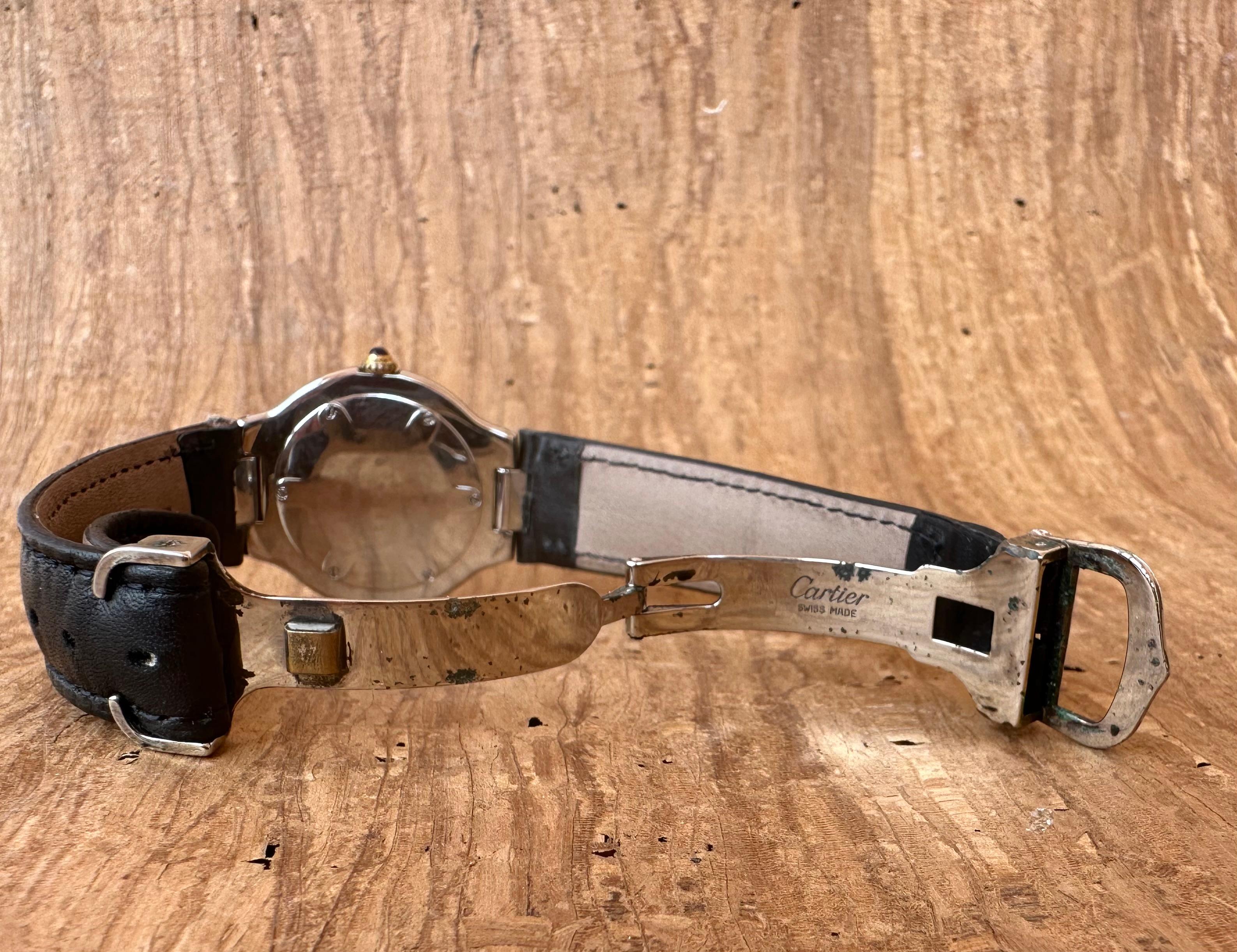 Cartier 21 Must de Cartier B10310 Leather 31mm Watch 4