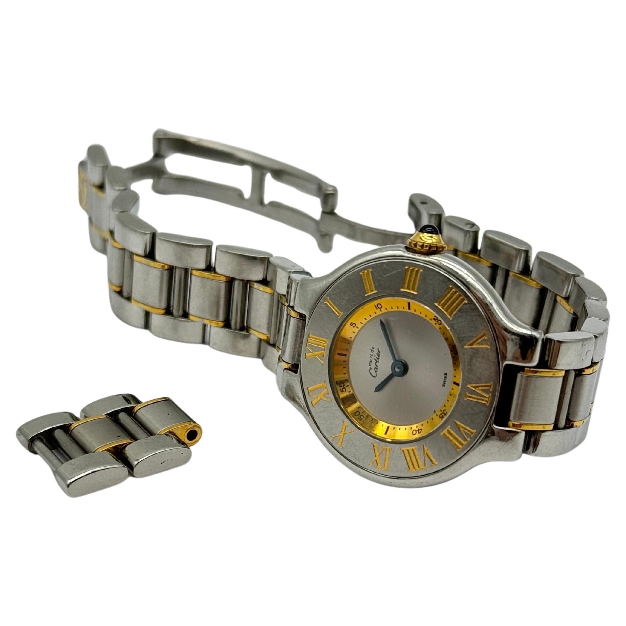 Cartier 21 Must de Cartier Ref.1340 For Sale 5