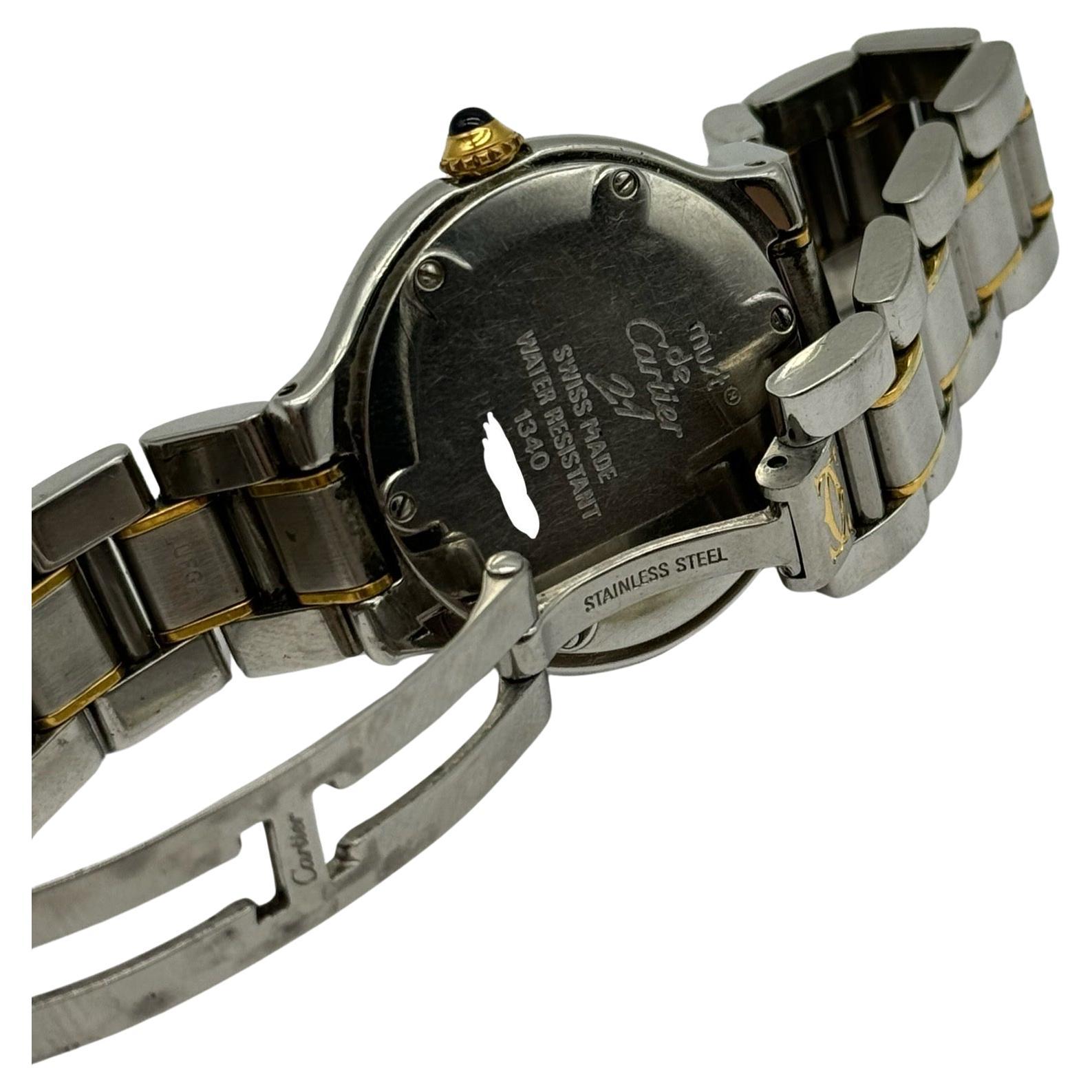 Cartier 21 Must de Cartier Ref.1340 For Sale 7