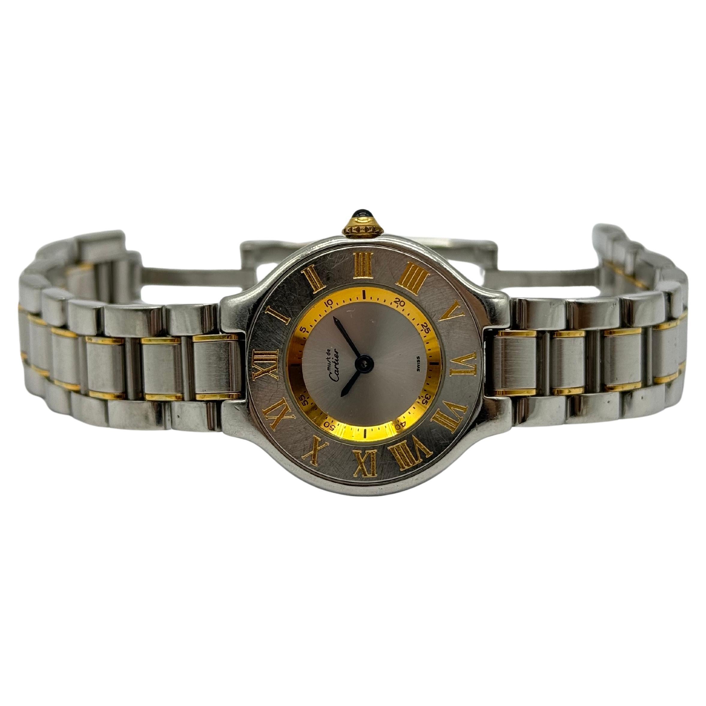 Cartier 21 Must de Cartier Ref.1340 In Good Condition For Sale In Berlin, BE