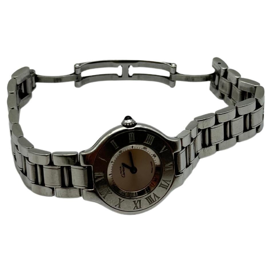 Women's or Men's Cartier 21 Must de Cartier Ref.1340 For Sale