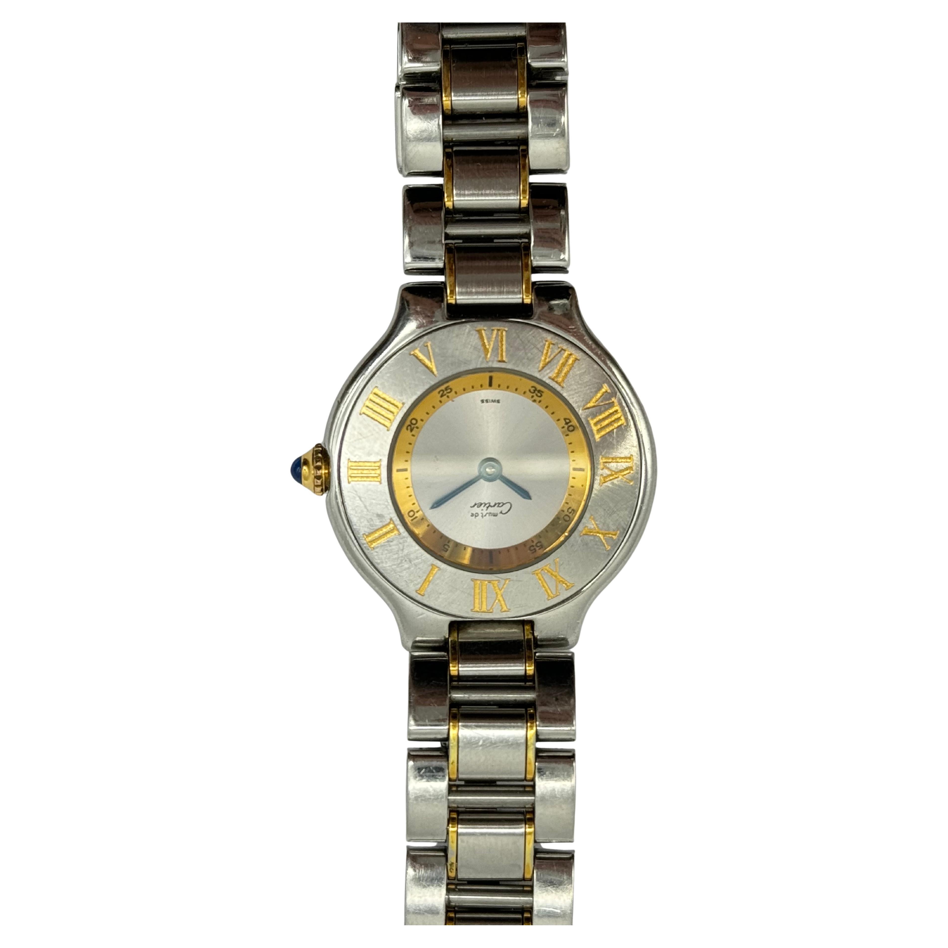 Cartier 21 Must de Cartier Ref.1340 For Sale 3