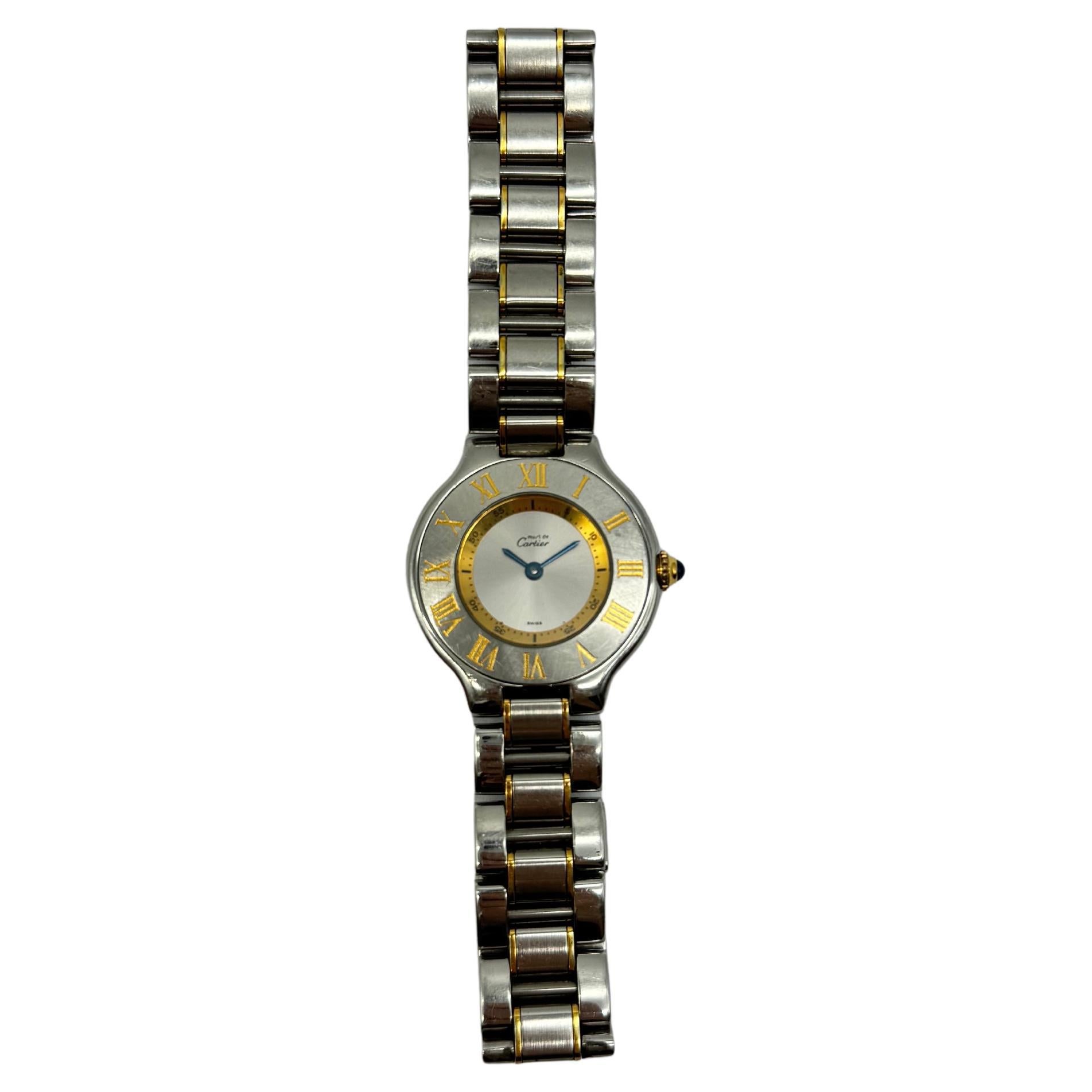 Cartier 21 Must de Cartier Ref.1340 For Sale 4