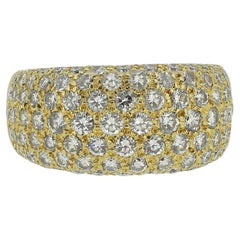Cartier 2.20 Carat Pave Diamond Ring