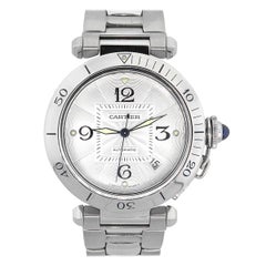 Cartier 2378 Pasha Silver Dial Watch