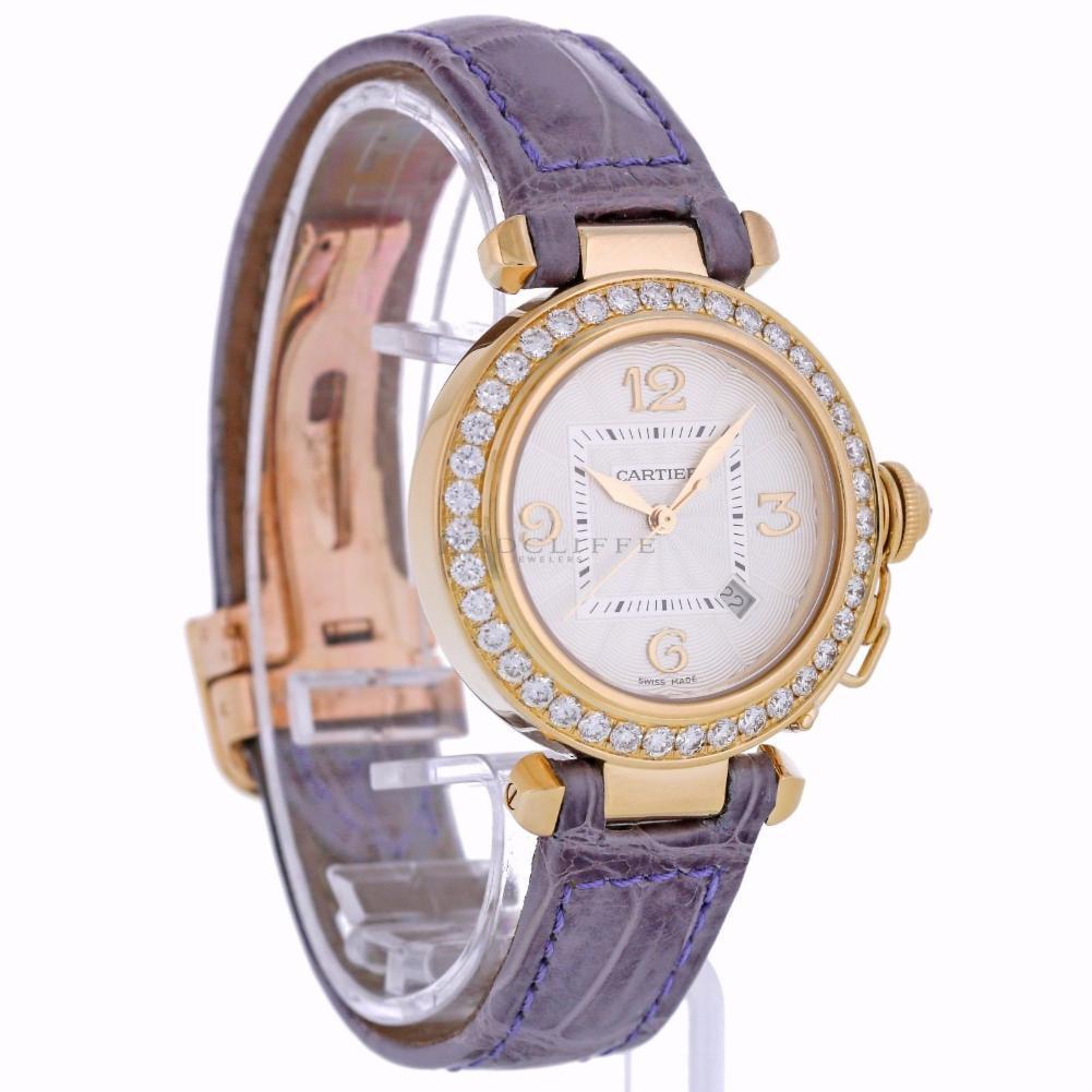 Cartier Pasha Reference #:2397. Women's  yellow gold, Cartier, Pasha  2397, automatic self wind. Verified and Certified by WatchFacts. 1 year warranty offered by WatchFacts.