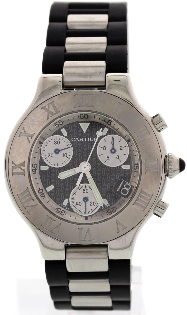 cartier 21 chronoscaph 2424