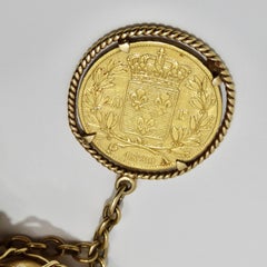 Cartier 24K Gold Diamond 1940s Perfume Bottle