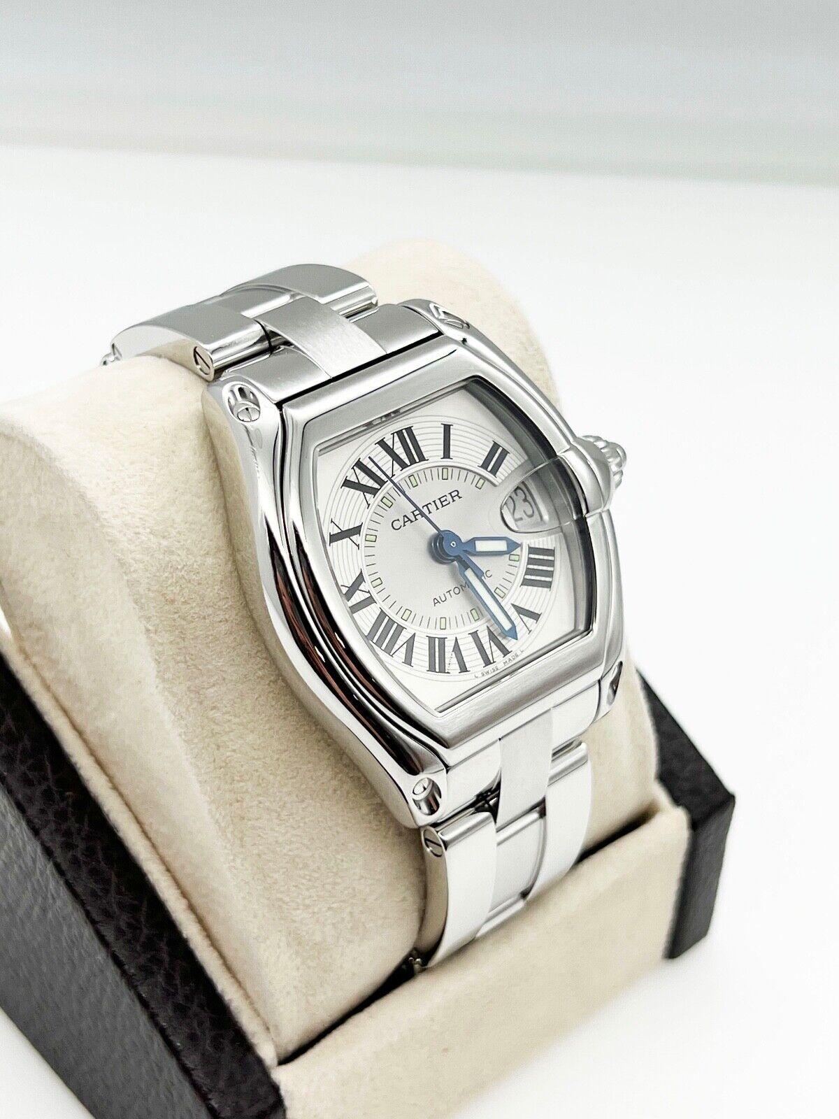 Cartier 2510 RoadsterAutomatic Silver Dial Stainless Steel 2