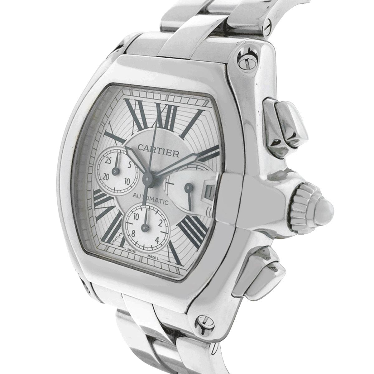 Cartier 2618 Roadster Stainless Steel Silver Chronograph Dial Watch
The Cartier 2618 Roadster Stainless Steel Silver Chronograph Dial Watch is a symbol of luxury and precision in the world of timepieces. This watch, with its stainless steel