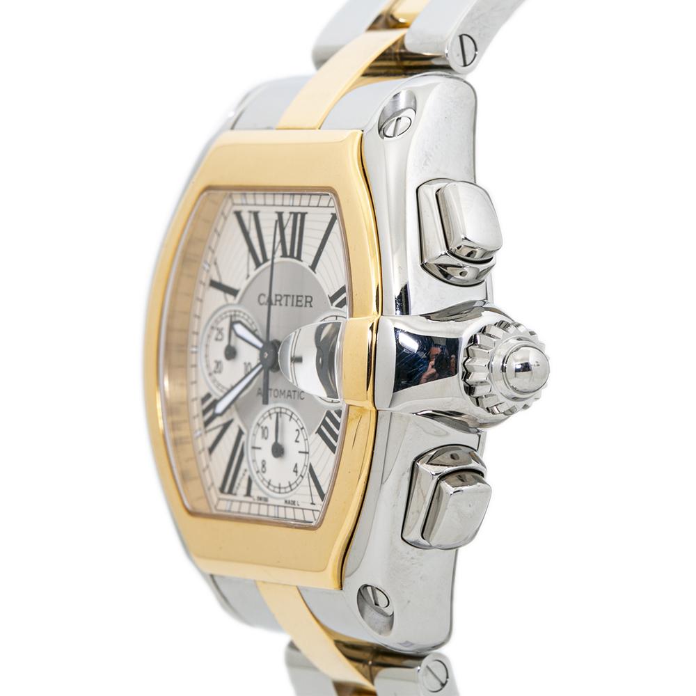 cartier roadster two tone