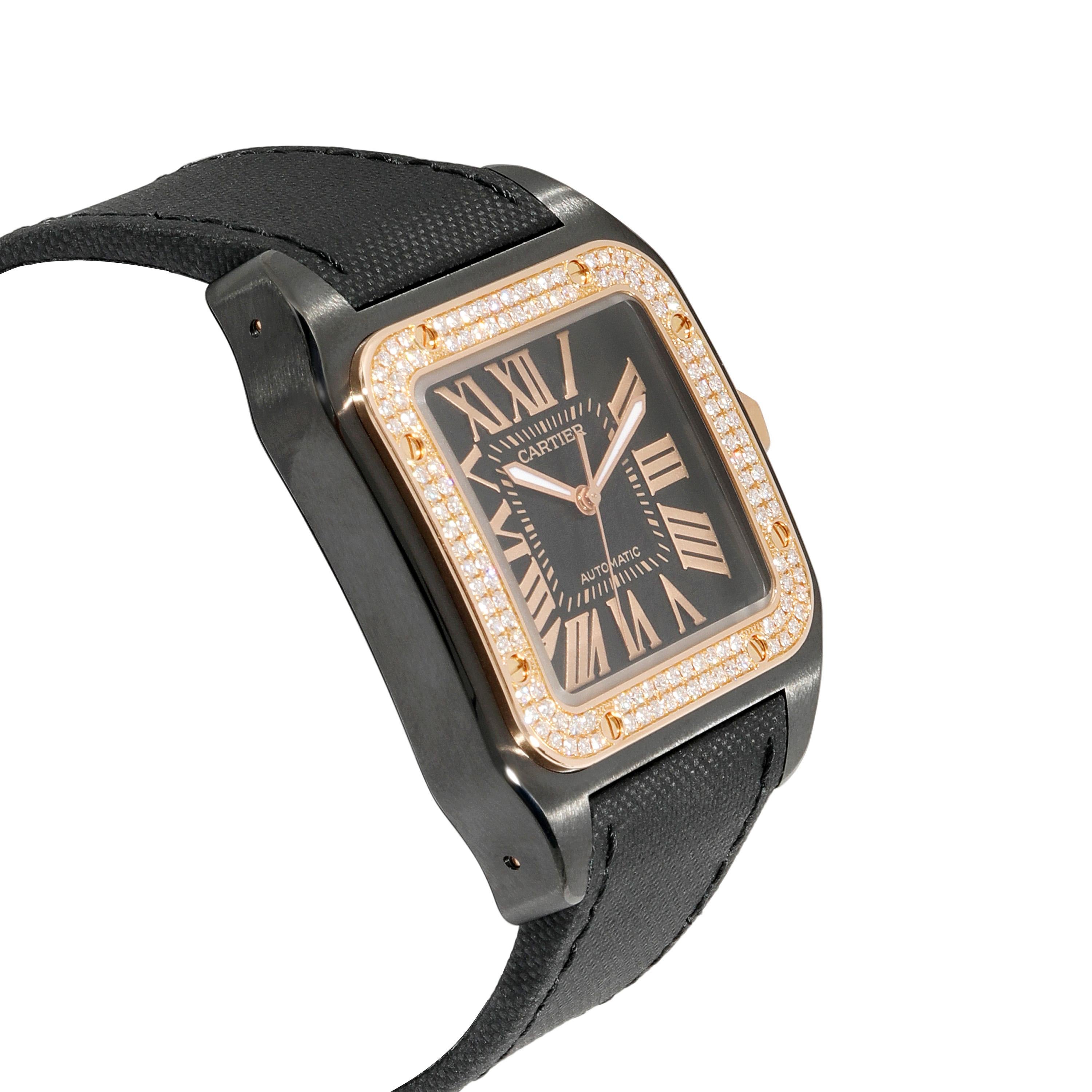 Cartier 2656 177600PX WM505016 Men's Watch in 18kt PVD 1