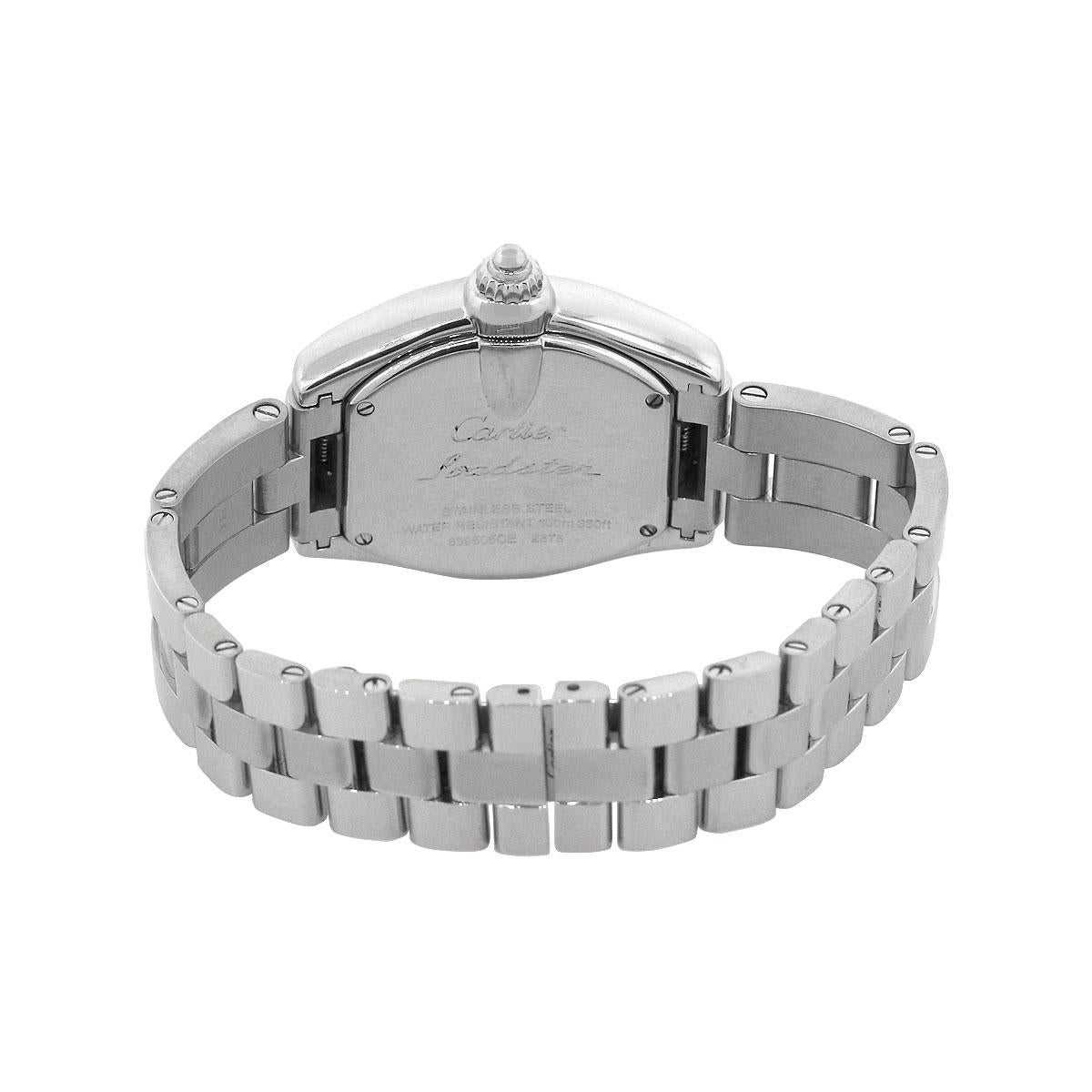 Women's Cartier 2675 Roadster Pink Dial Ladies Watch