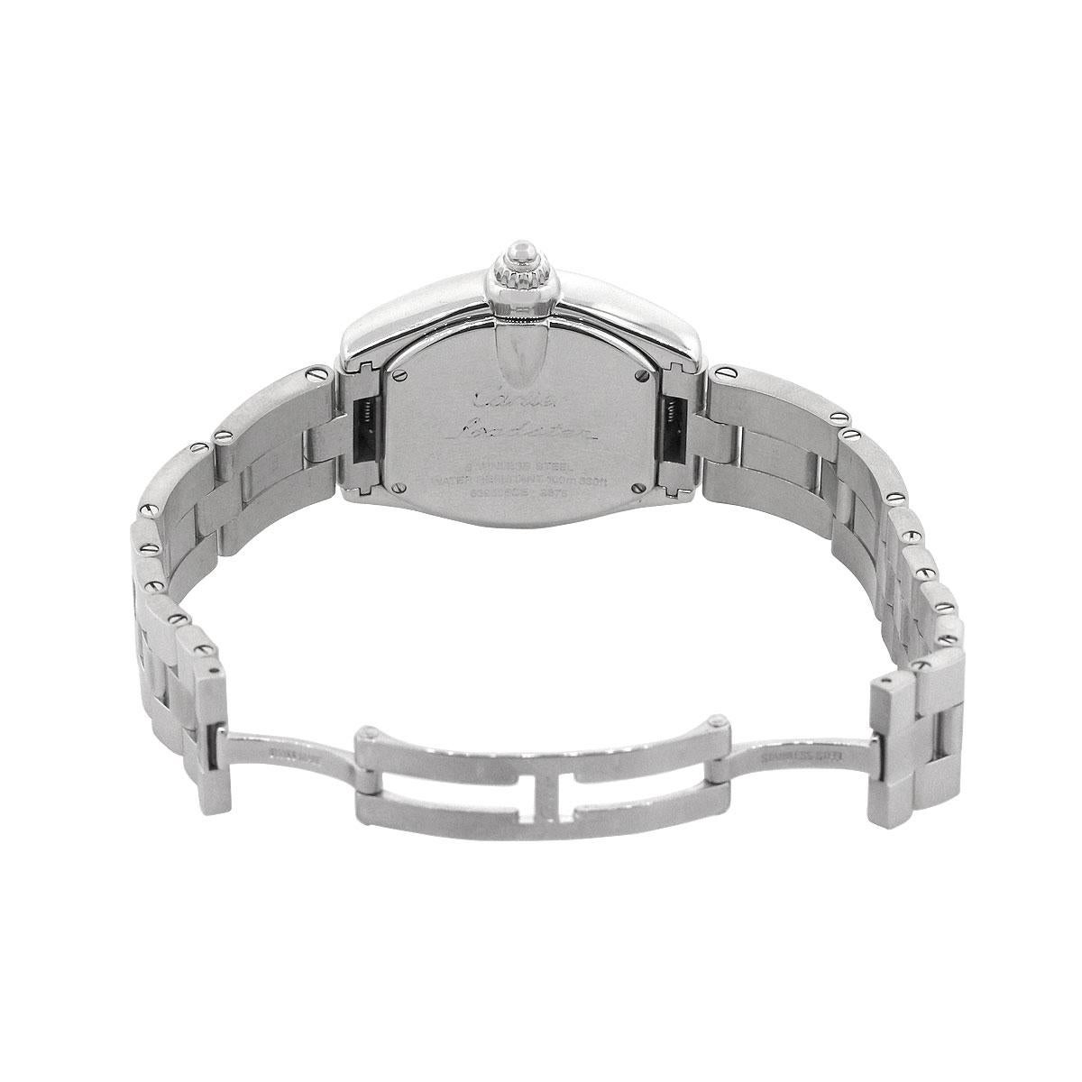 Cartier 2675 Roadster Pink Dial Ladies Watch 1