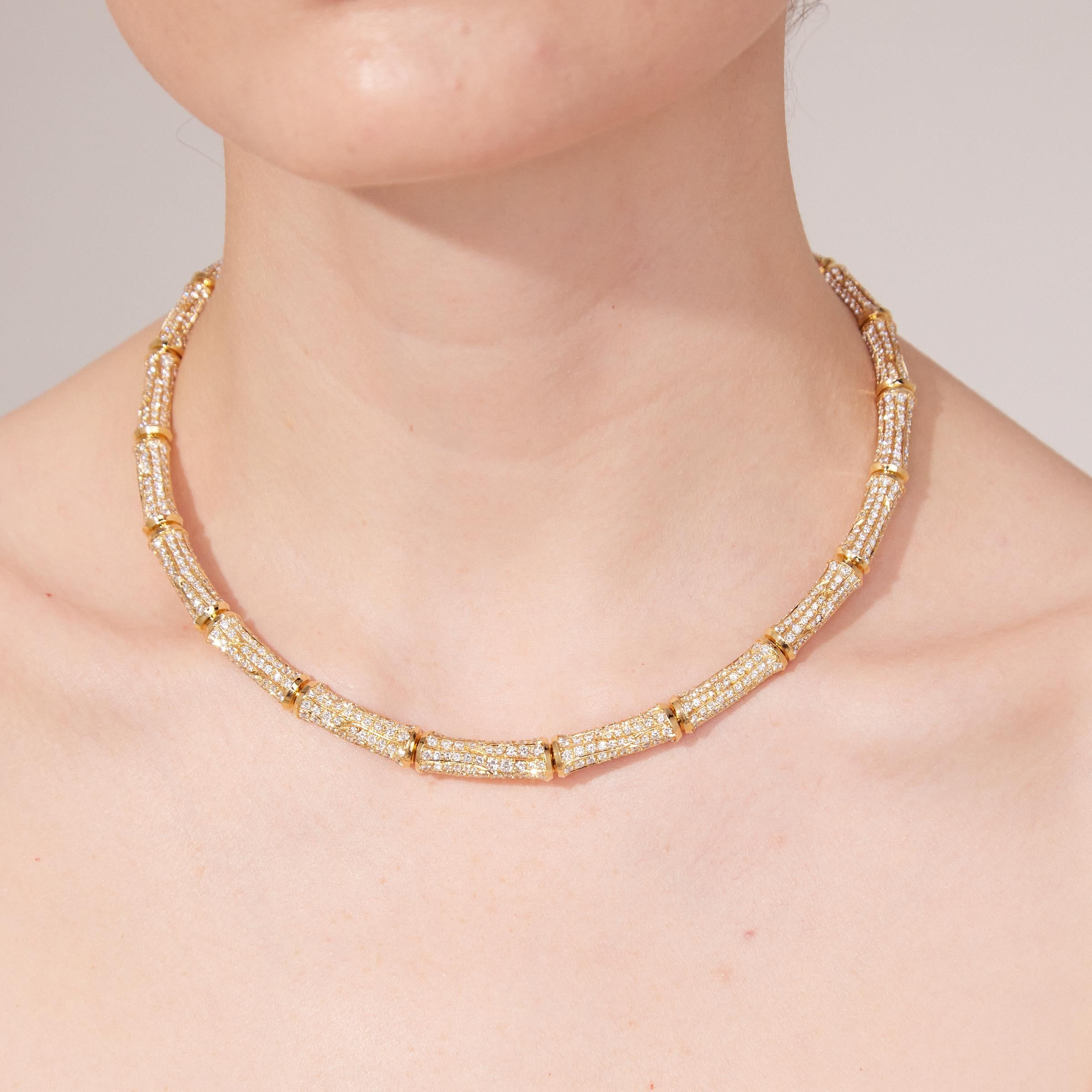 cartier bamboo necklace