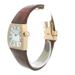 Cartier 2904 La Dona 18k Rose Gold Diamond Bezel Ladies Watch In Stock