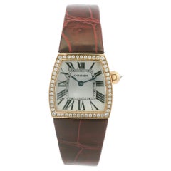 Cartier 2904 La Dona 18k Rose Gold Diamond Bezel Ladies Watch In Stock