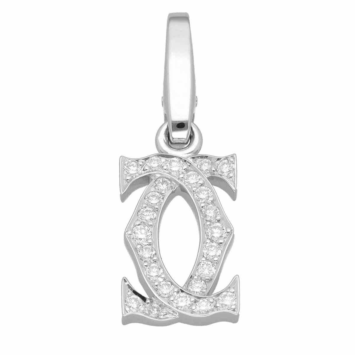 ■Item No: 23290502
■Brand: Cartier
■Product Name: 2C Charm
■Model Number: -
■Material: Diamonds, 750 K18 WG White Gold
■Weight: Approximately 2.3g (Approx)
■Size: Approximately W8.54mm × H24.83mm × D2.02mm / W0.34in × H0.98in × D0.08in