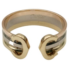 Cartier 2C Three Color Band Ring