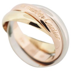 Cartier Trinity-Ring mit 3 Bndern, dreifarbiges Gold 52