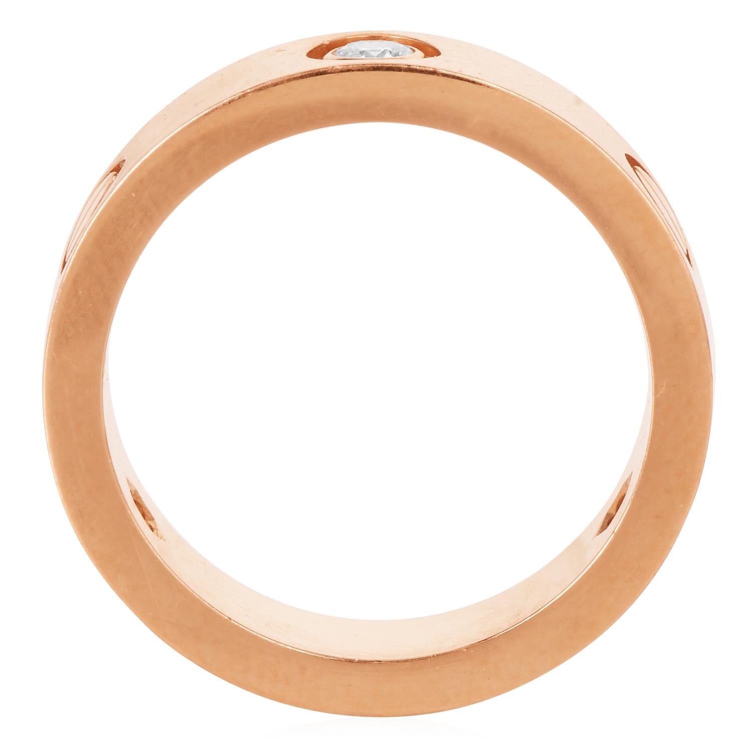 cartier love ring diamonds