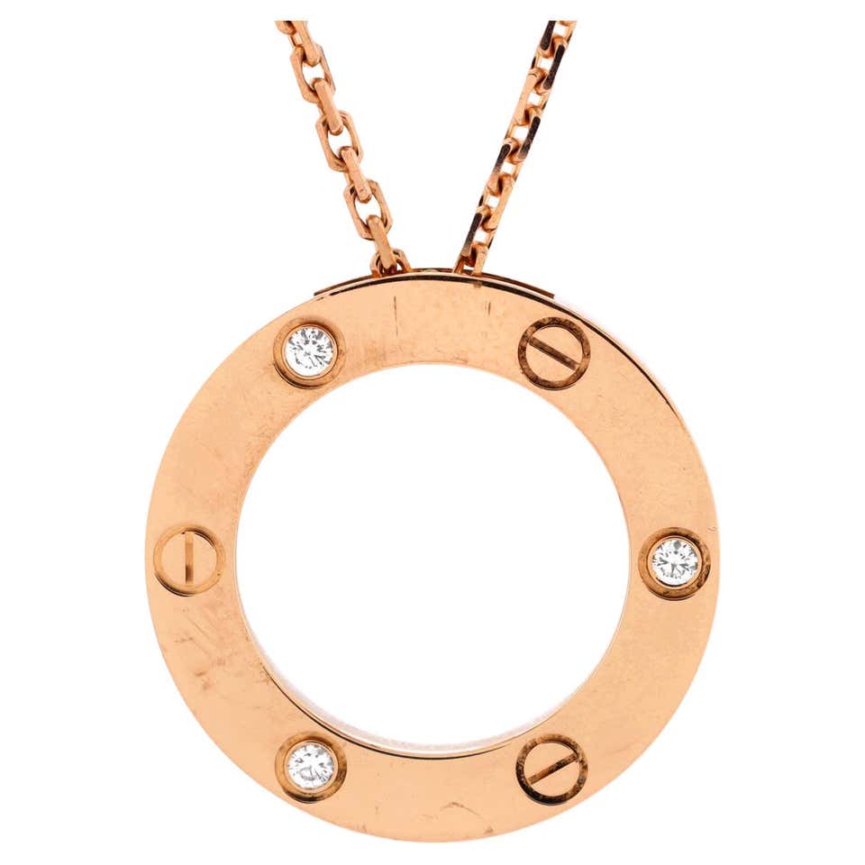 Caeter Chain Cartier Love Chain Necklace - 60 For Sale on 1stDibs