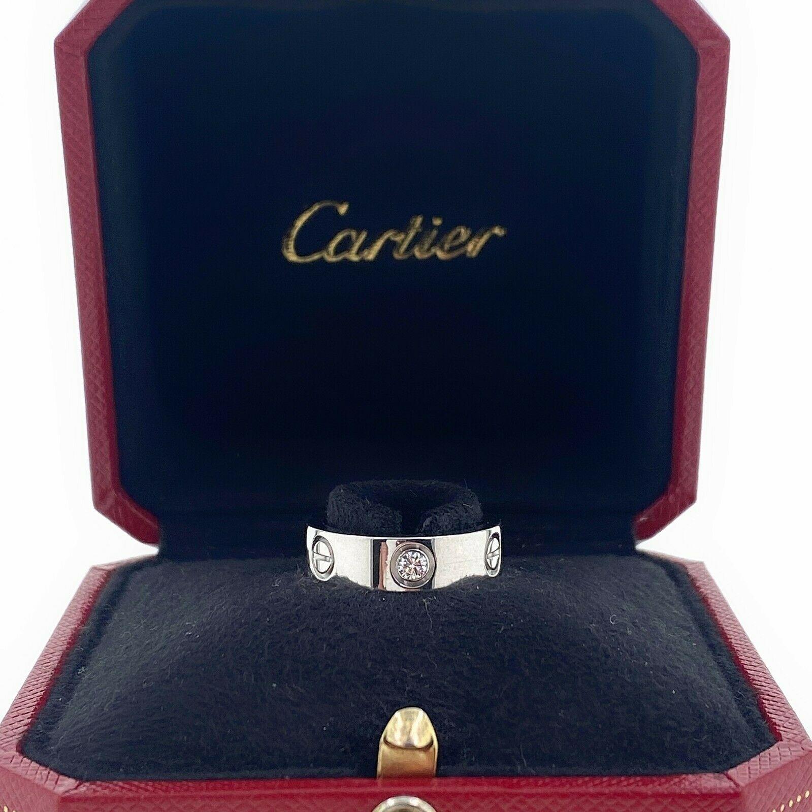 cartier 750 ring 52833a price
