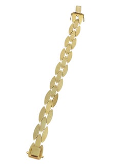 Cartier Bracciale a 3 file in oro giallo Gentiane